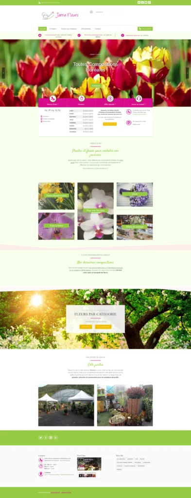 jarrie fleurs